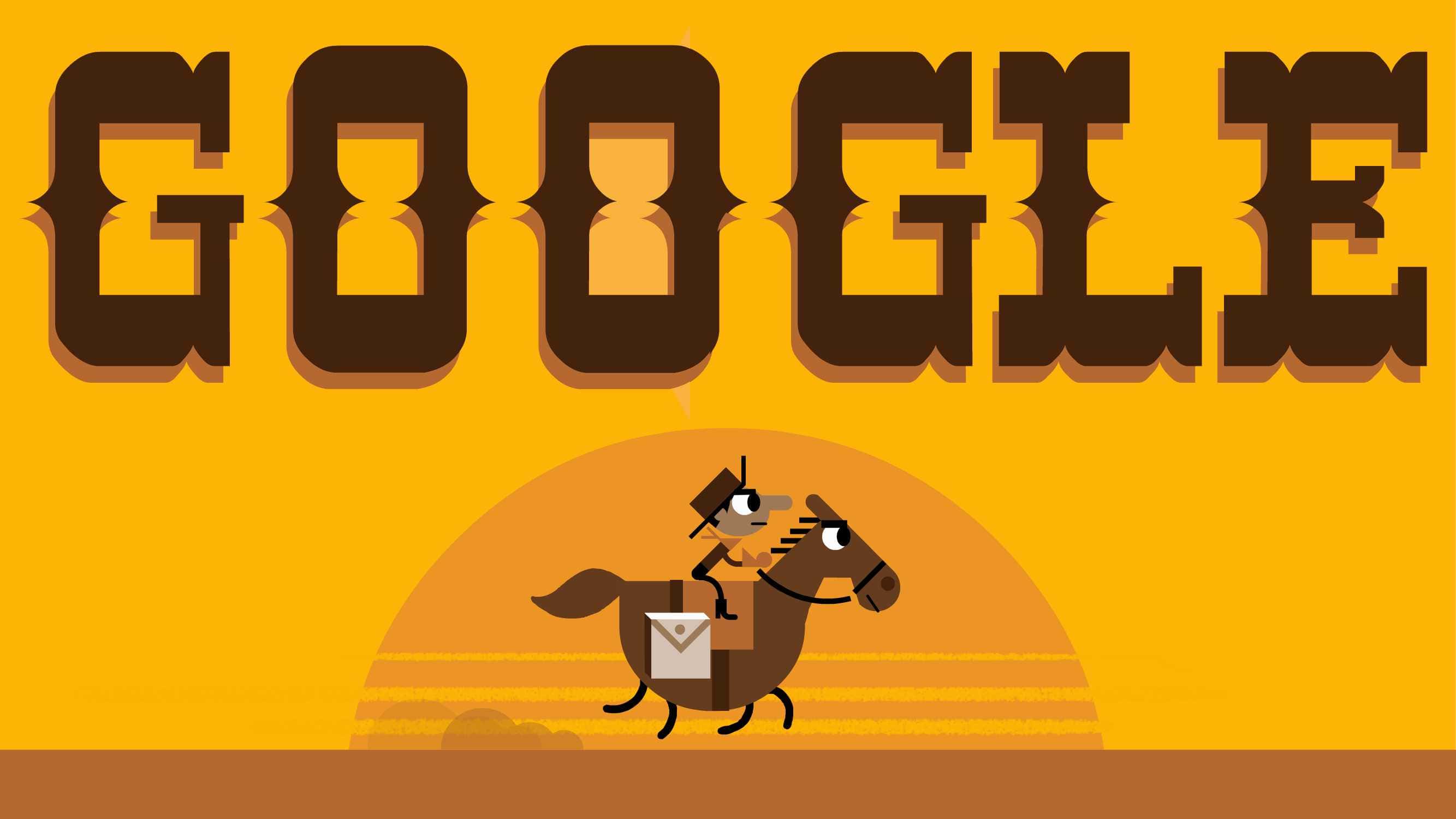 Pony Express Google Doodle