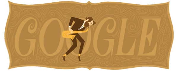 Adolphe Sax: Google Doodle
