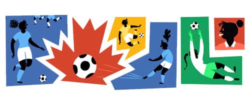 Weltmeisterschaft: Google Doodle