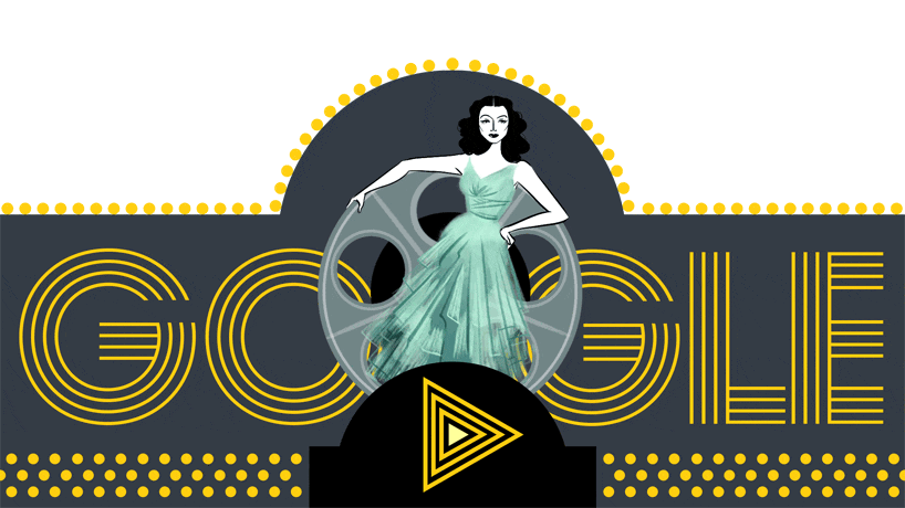 Hedy Lamarr: Google Doodle