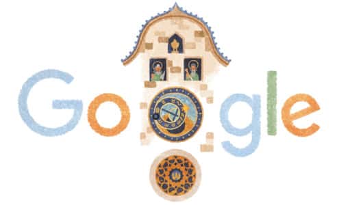 Prager Rathausuhr: Google Doodle